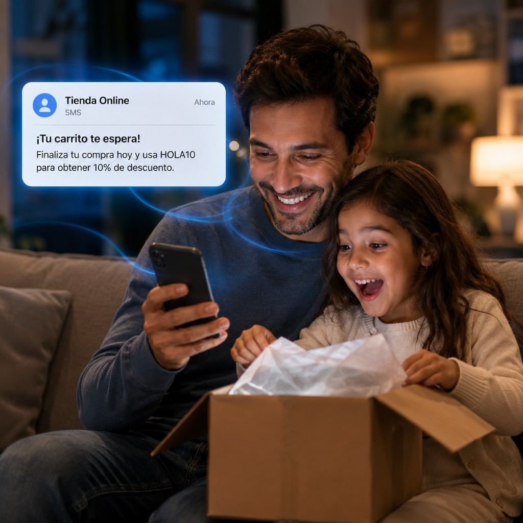 E-commerce: carritos, cupones y despacho por SMS