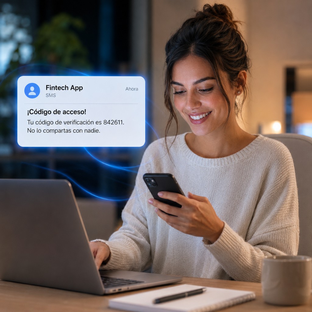 Fintech y aplicaciones: OTP y seguridad de acceso por SMS
